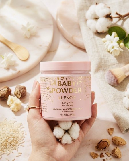 مقشر للوجه من بيبي باودر BABY POWDER